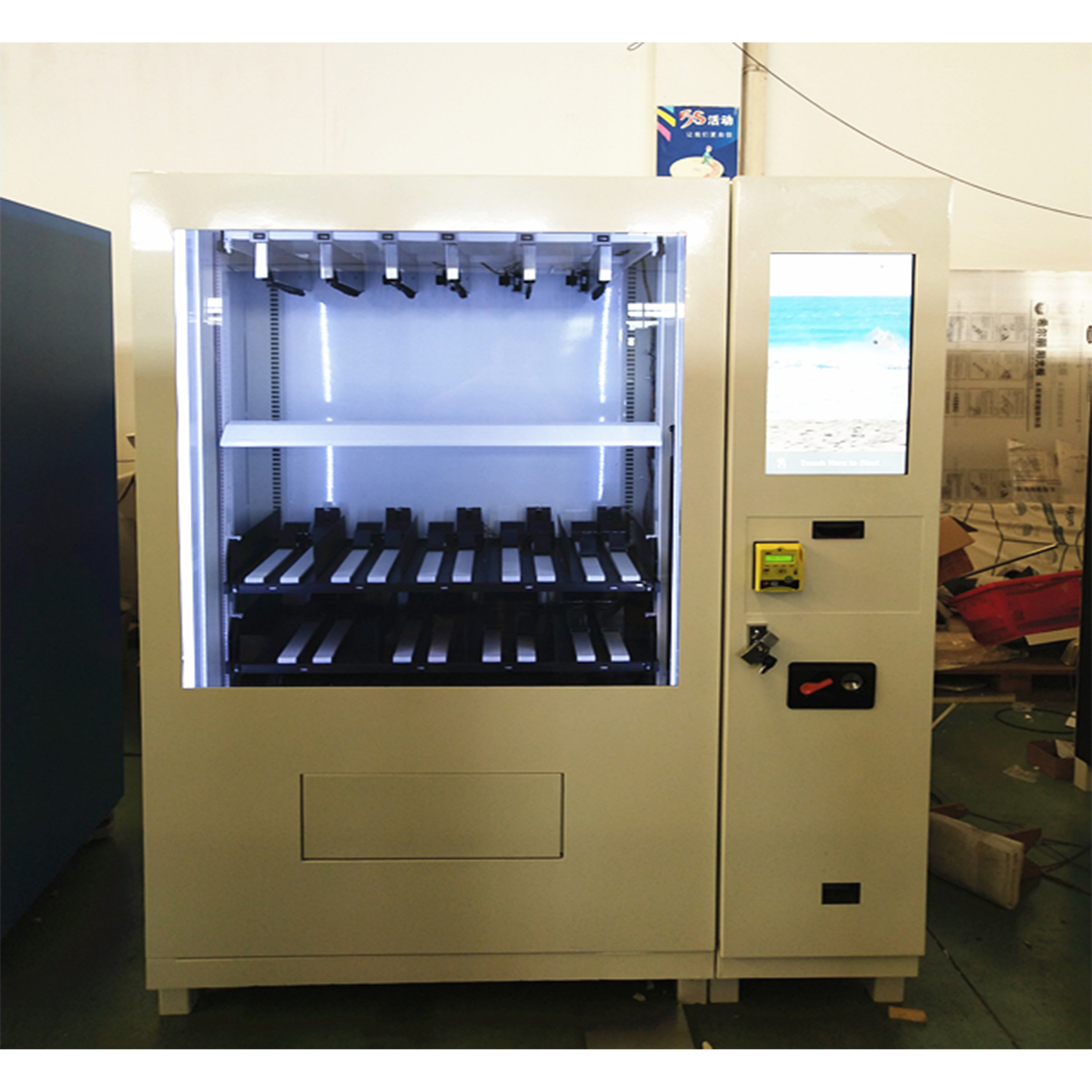 Automatic Selfservice Large screen snacks and drinks wine Automatic Selfservice Large screen snacks and drinks wine