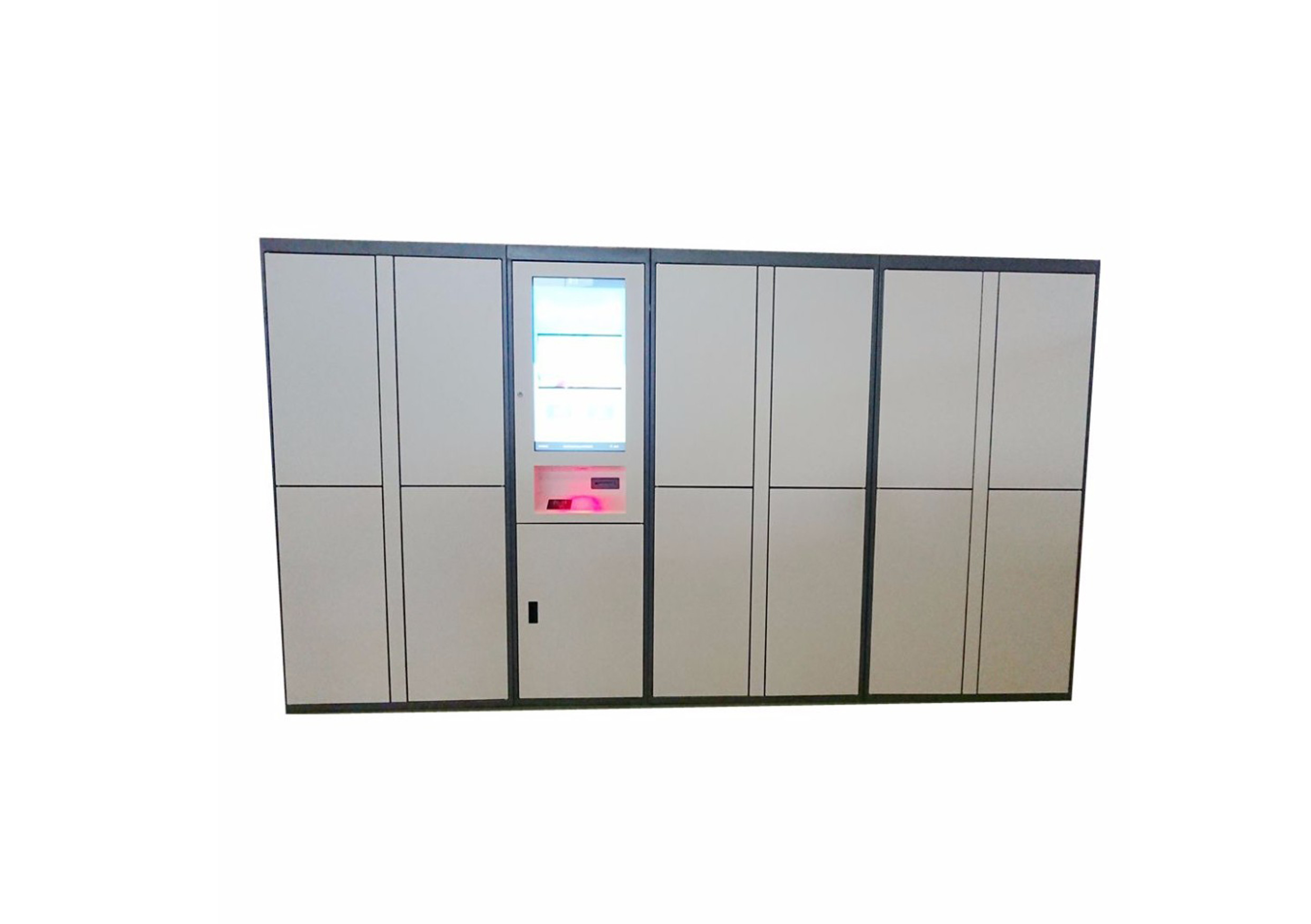 Electronic credit card payment beach luggage Rental Storage Lockers System for outdoor or indoor