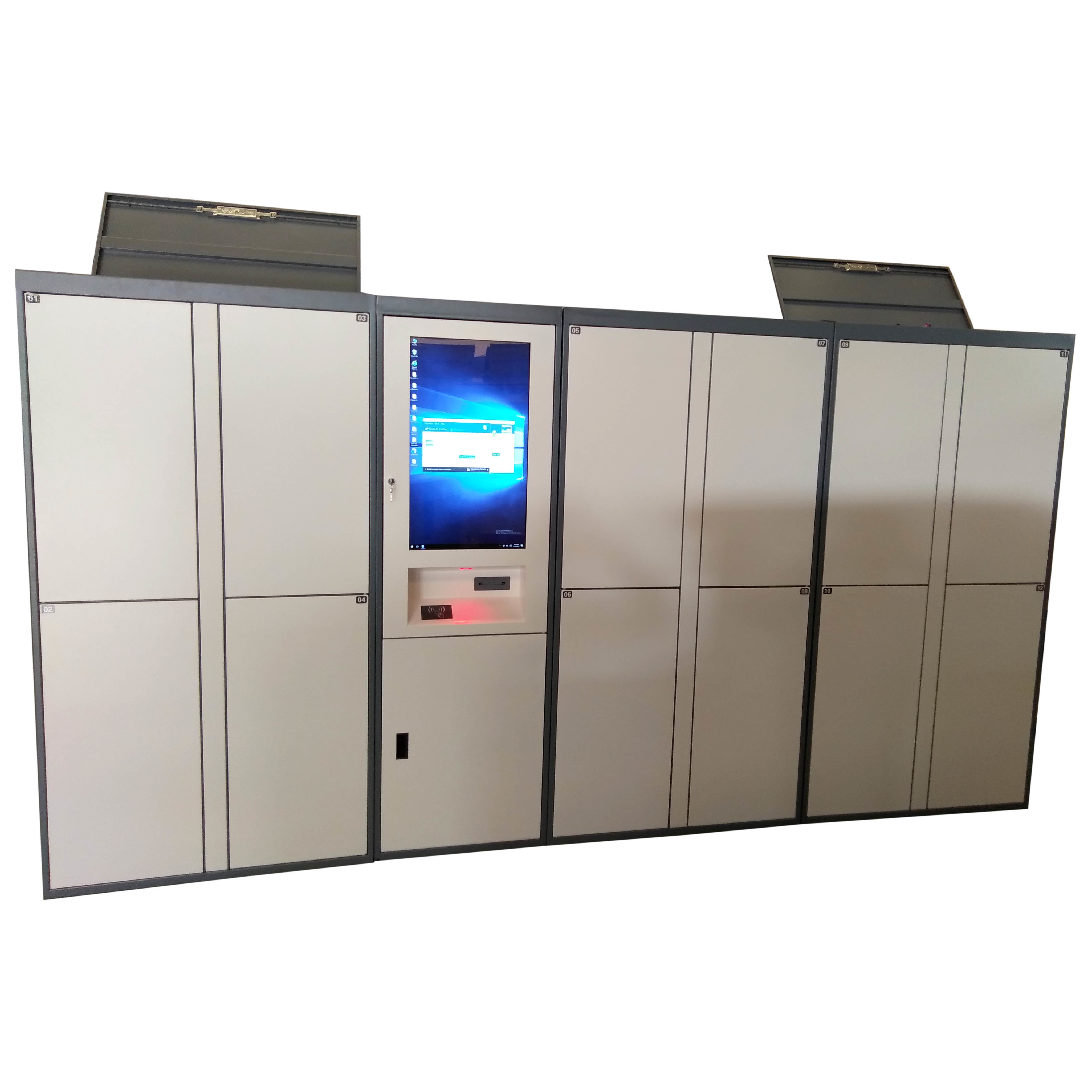 Intelligent Logistic Parcel Delivery Lockers With Remote Control
