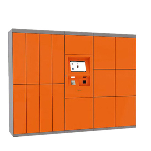 Electronic Qr Code Dry Cleaning Laundry Locker With Contactless Card Reader