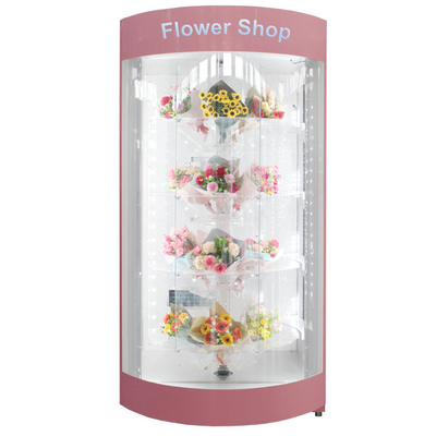 24 Hours Outdoor Flower Florist Vending Machine With Coolant Function