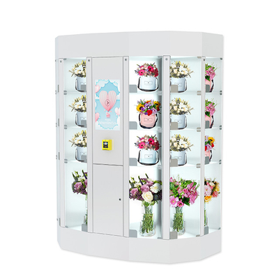 Innovative Flower Vending Locker 19 Inch 220V For Repeat Business