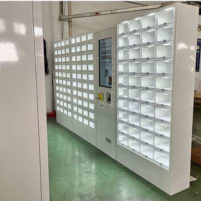 Smart Large Locker Vending Machine With Cooling System Customized 15.6''