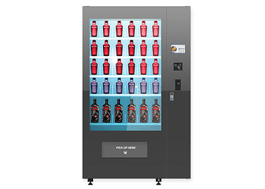 Multi Languages Healthy Food Vending Machine For Nutrition Salad / Cupcake