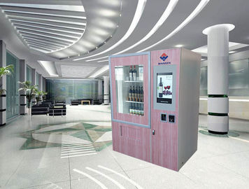 Red Wine Automatic Vending Machine With 22&quot; Advertising Touch Screen And Elevator