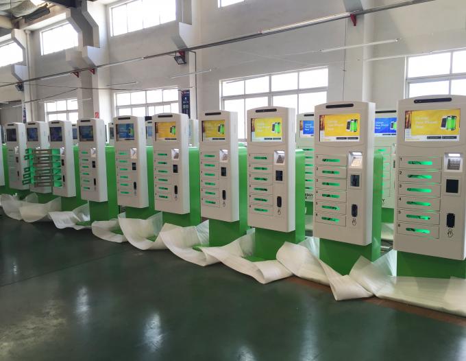 Customised Public Coin Operated Mobile Phone Charging Station Kiosk
