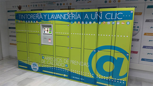 Latest company case about Succcessful Case of Laundry Locker in Spain