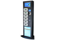 LCD Advertising Cell Phone Charging Station , Charging Stations for Electronics Phone