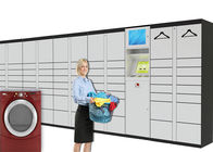 Smart Electronic Storage Laundry Locker , Self Service Delivery Lockers Waterproof Customized