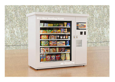 Automated Fresh Mini Mart Food Vending Machine Station Hospital Tourist Spot