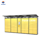 Password Postal Smart Parcel Delivery Locker For E-Commerce 15.6 Inch Stainless Steel