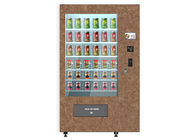 Salad Juice Health Diet Food Coolant Mini Mart Vending Kiosk With Wooden Outlook