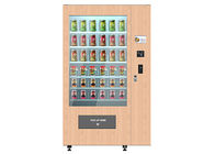 Smart Cake Yogurt Salad Vending Machine With Wooden Outlook / Elevator System