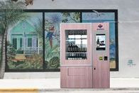 Conveyor Belt Coin Bill Card Payment Wine Bottle Vending Machine For Hotel Shopping Mall