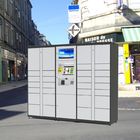 Outdoor Intelligent Parcel Delivery Lockers , Steel Luggage Secure Electronic Parcel Lockers