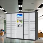 Intelligent Parcel Delivery Lockers Metal Storage Cabinet For Public Safe
