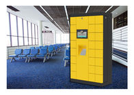 Airport Bus Station Luggage Cabinet Storage Public Lockers With Coin Operated