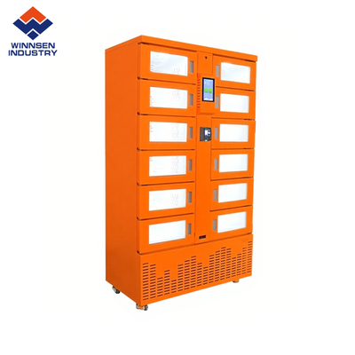 quality  Multi-Use Cold Cabinet With Remote Monitoring And Smart Advertising System factory