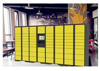 Network Remote Manage Storage Parcel Delivery Lockers With RFID Card Reader and UV light