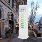Free Standing Cell Phone Charging Stations , Advertising Phone Charging Lockers Kiosk