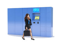 Ocean Park Coin Access Rental Baggage Locker With Advertising Function And Remote Control System