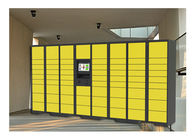 Airport Station Electronic Storage Luggage Lockers Container Rental With Pin Code Access
