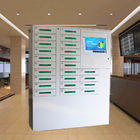 Remote Advertising Vertical Cell Phone Charging Stations Network Digital Signage