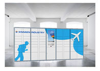 Storage Metal Coin Luggage Lockers Widely Used Smart Electronic Locker For Bag