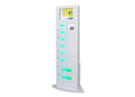 Floor Standing Cell Phone Charging Stations With 8 Digital Lockers and Quick Charge 4.0  System