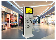 Network Advertising Cell Phone Charging Station With 12 Fast Charge Lockers