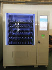 Cold Water Snack Food Vending Machines Kiosk With Coin Bill Credit Card Payment