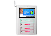 Touch Screen Multiple Cell Phone Charging Station , Mobile Phone Charging Kiosk for iPhone / iPad /Android Devices