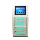 Wall Mounted Mobile Phone Charging Station with 4 Digital Lock Doors For Bank Supermarket Airport