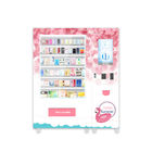 Adult Cosmetic Cold Drink Book Mini Vending Machine With Elevator For Subway