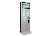 UV Sterilization Remote Digital Signage Kiosk Battery Charging Station With 22 Inch Monitor
