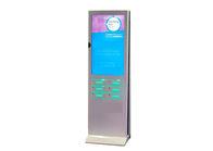 Advertising Public Coin Operated Multi Cell Phone Charging Kiosk With Safe Lock Box