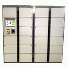 18 Door Supermarket Specific Use Luggage Lockers Customize Cold Rolled Steel Material