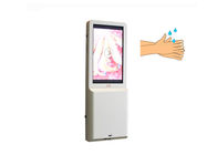 Touchless Foaming Soap Dispenser 35W Lcd Advertising Player