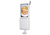 No Touch Gel Sanitizer Dispenser 35W LCD Digital Signage