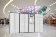 Safe Electronic Laundry Locker / Smart Software Control Rental Dry Cleaning Lockers