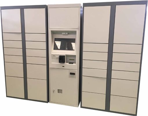 Intelligent Logistic Parcel Delivery Lockers With Simple Work Flow And Payment Device