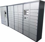 Train Station Intelligent Logistic Delivery Parcel Locker With Big Touch Screen Remote Control