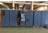 Intelligent Electronic Locker Rental In Public For Charging Phone With Windows System