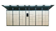 Custom Design Steel Smart Intelligent Luggage Storage Locker With Advertising Screen Credit Card Payment