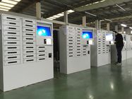 Customised Public Coin Operated Mobile Phone Charging Station Kiosk Multiple Doors