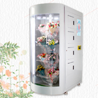 High End Fresh Vending Flowers Machine With Transparent Shelf