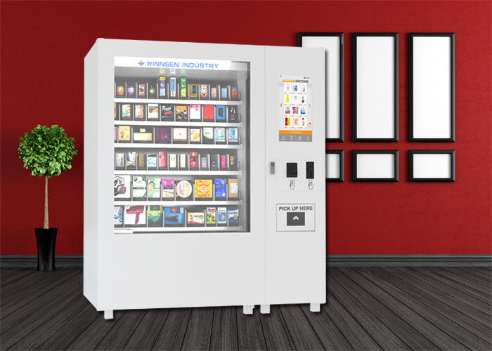 Bus Station Mini Mart Vending Machine , Snack Vending Kiosk With Big
