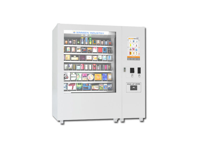 Bus Station Mini Mart Vending Machine , Snack Vending Kiosk With Big