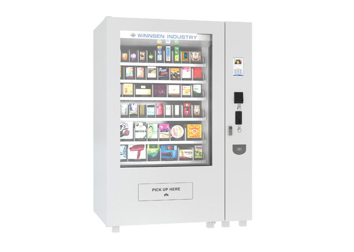 Self service Coin Bill Mini Mart Vending Machine with Adjustable Goods