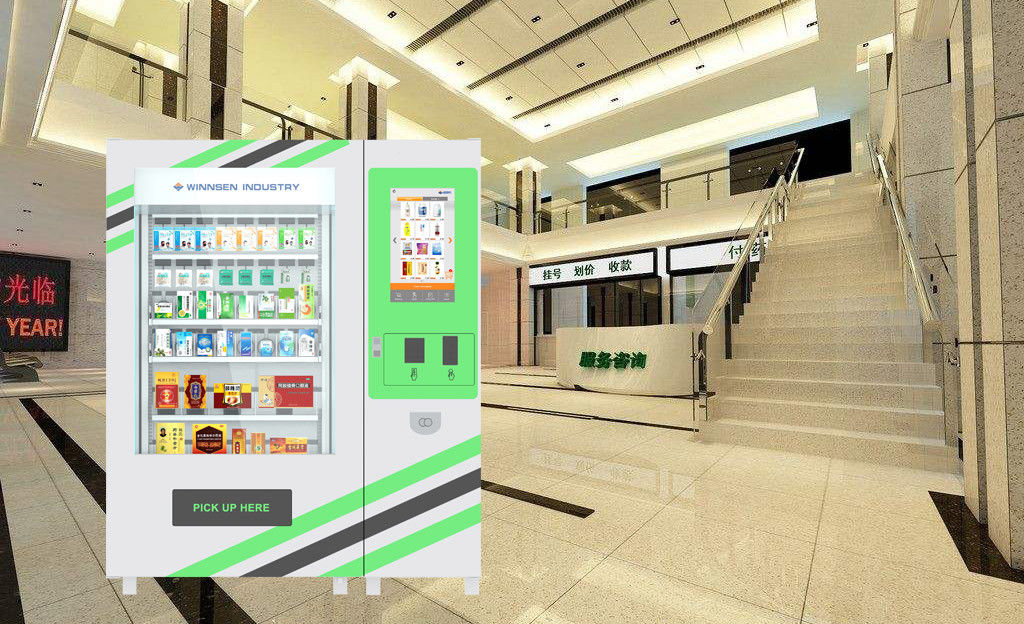 Hospital Little Bottles Medication Vending Machine With Remote